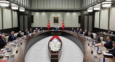 Cumhurbaşkanlığı Kabinesi, Cumhurbaşkanı Recep Tayyip Erdoğan başkanlığında Beştepe'de toplandı.
