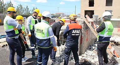 DAK ekibine AFAD'dan uygulamalı eğitim