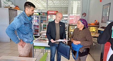 Denizli Esnaf ve Sanatkarlar Odaları Birliği Çameli esnafını yerinde dinledi