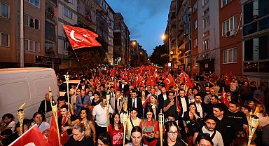 Denizli'de 19 Mayıs coşkusuna on binler ortak oldu
