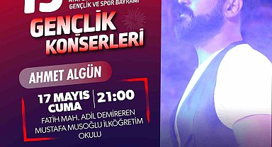 Denizlililer, 19 Mayıs coşkusunu Gençlik Konserleri ile yaşayacak