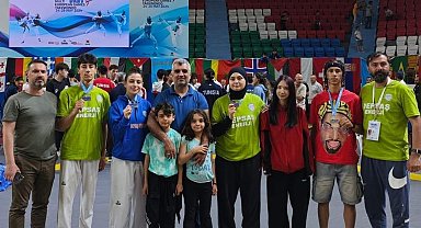 Depsaş Enerji sporcuları, European Games Taekwondo'dan 6 madalya ile döndü
