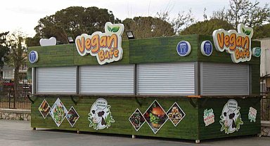 Didim'de "Vegan Büfe" kapatıldı