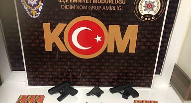 Didim'de ruhsatsız silah ele geçirildi: 1 gözaltı