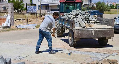 Didim'de yol bakım ve onarım çalışmaları devam ediyor