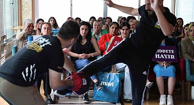 Diyarbakır'da Anneler Günü'nde kadınlara savunma eğitimi verildi