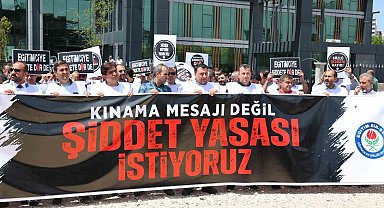 Diyarbakır'da eğitimciler kendilerine yönelik şiddete dikkat çekti
