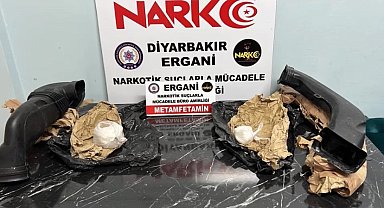 Diyarbakır'da kargo kolisinde ve araç yedek parçaları içerisinde uyuşturucu ele geçirildi