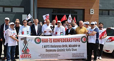Diyarbakır'da Öz-Sağlık Sendikası 1 Mayıs'ı kutladı