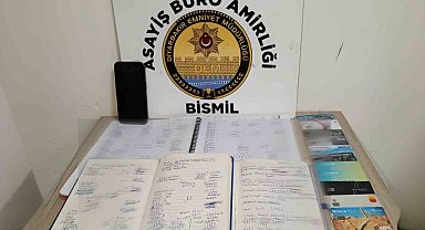 Diyarbakır'da tefeciye 'çember' operasyonu: Aylık kazancının 3 milyonu aştığı ileri sürüldü