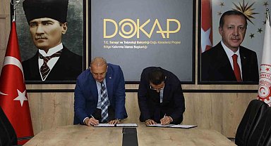 DOKAP tarafından desteklenecek projelerin imza töreni gerçekleştirildi
