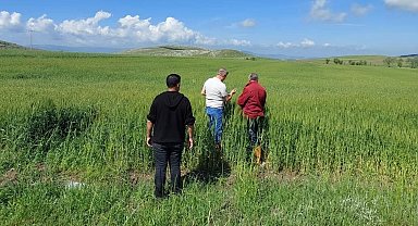 Dolu ve selden etkilenen köylerde zarar tespit çalışması başlatıldı