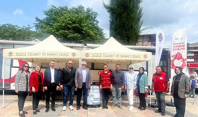 DTSO üyelerinden anlamlı bağış
