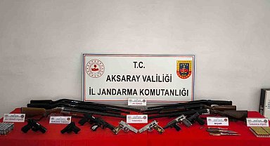 Düğün evinde cephanelik çıktı: 8 gözaltı