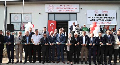 Duraklar Aile Sağlığı Merkezi açıldı