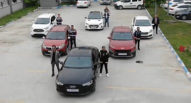 Düzce'de change araç operasyonu: Piyasa değeri 2,5 milyon liralık araçlar yakalandı