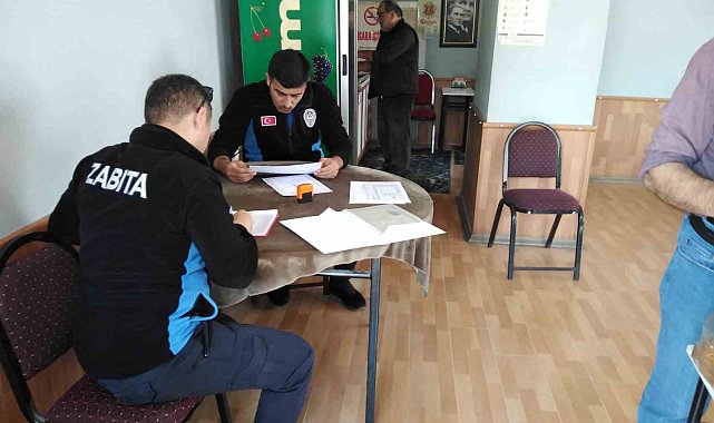 Düzce'de iş yerlerine ruhsat denetimi