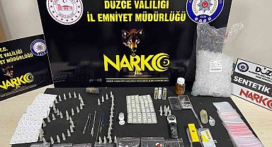 Düzce'de uyuşturucu operasyonu: 1 gözaltı
