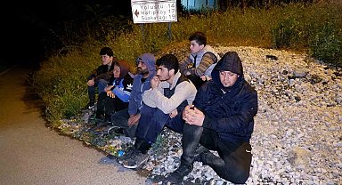 Edirne'de 7 göçmen yakalandı