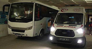 Edirne'de mahkum ve gardiyanlar hastanelik oldu