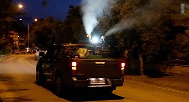 Efeler'de gece ilaçlamaları başladı