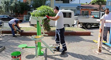 Efeler'in parkları yenileniyor