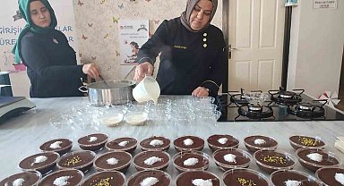 Eğitim alan 200 kadın üretim için gün sayıyor