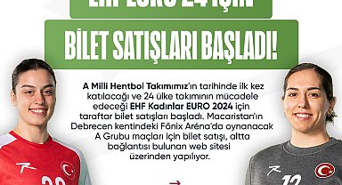 EHF Kadınlar EURO 2024 için bilet satışları başladı