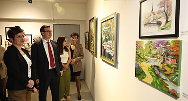 El emeği eserler Nilüfer Sanat Atölyeleri sergisinde açıldı