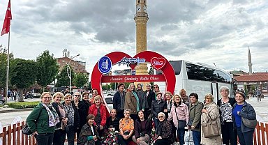 Emekli vali ve bürokrat eşleri Çorum'u gezdi