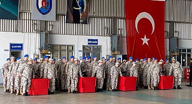 Engelli bireyler asker olma sevincini yaşadı