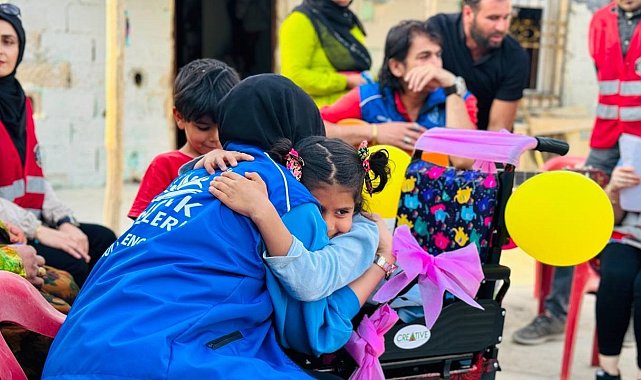 Engelli kıza en güzel doğum günü hediyesi