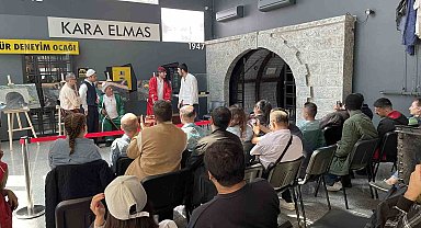 Engelli tiyatro topluluğundan Maden Müzesi'nde özel oyun
