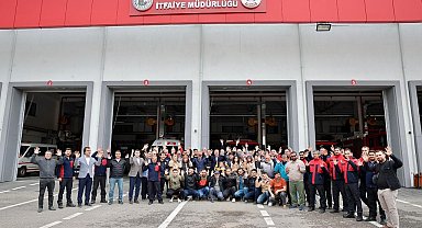 Engellilere yangın eğitimi verildi