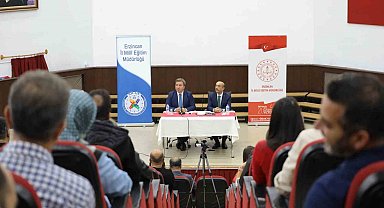 Erzincan'da eğitim öğretim faaliyetleri üzerine istişarelerde bulundu