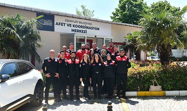 Esenyurt'un kahramanları muhtemel afetlere hazır