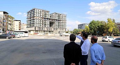 Eski otogar alanı temizlendi, Başkan Yetişkin çalışmaları yerinde inceledi