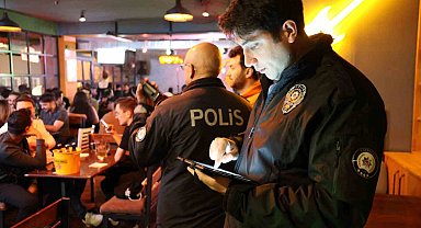 Eskişehir'deki eğlence mekânlarına polis ekiplerinden geniş çaplı denetim
