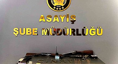 Evinden cephane çıktı