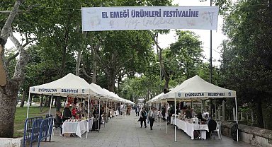 Eyüpsultan'da el emeğini sanata dönüştürenlerin festivali başladı