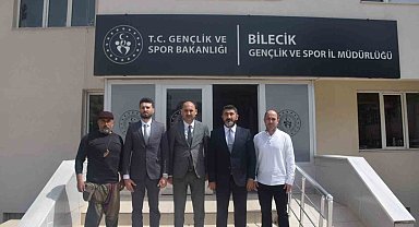 Federasyon başkanından il müdürüne ziyaret