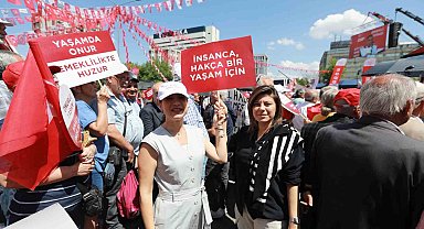 Filiz Başkan, emekliler için Ankara'da