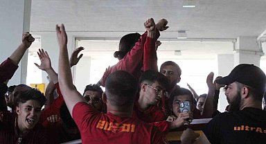 Galatasaray kafilesi Konya'ya geldi
