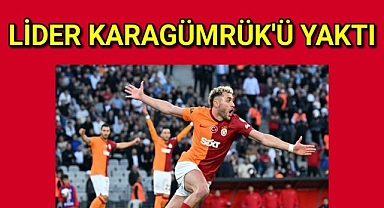 Galatasaray Karagümrük'ü Yaktı 3-2