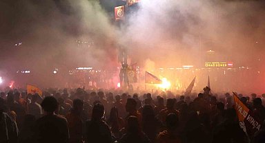 Galatasaray'ın 24. şampiyonluğu Denizli'de coşkuyla kutlandı