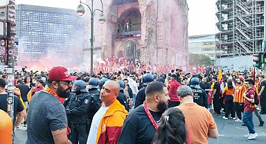 Galatasaray'ın şampiyonluğu Berlin'de coşkuyla kutlandı