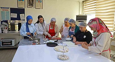 Gaziantep mutfağını ATASEM'de öğreniyorlar
