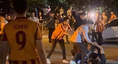 Gaziantep'te derbi sonrası taraftarlar arasında kavga çıktı