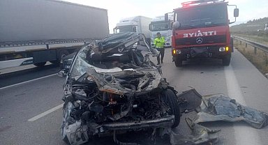 Gaziantep'te feci kaza: 1 ölü, 2 yaralı