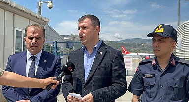 Gazipaşa Kaymakamı Altun: "Uçaktaki 188 yolcu ve 8 mürettebat güvenle tahliye edildi, yaralı yok"